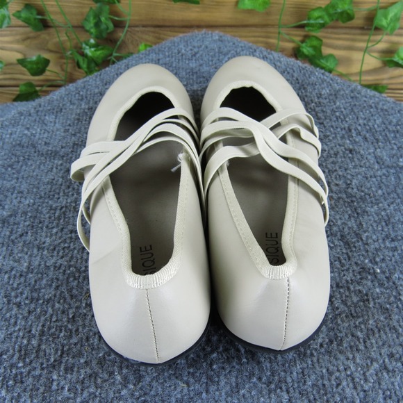 Classique Women Mary Jane Beige Synthetic Sz 7 Medium Gently Used 2025 - Picture 4 of 6